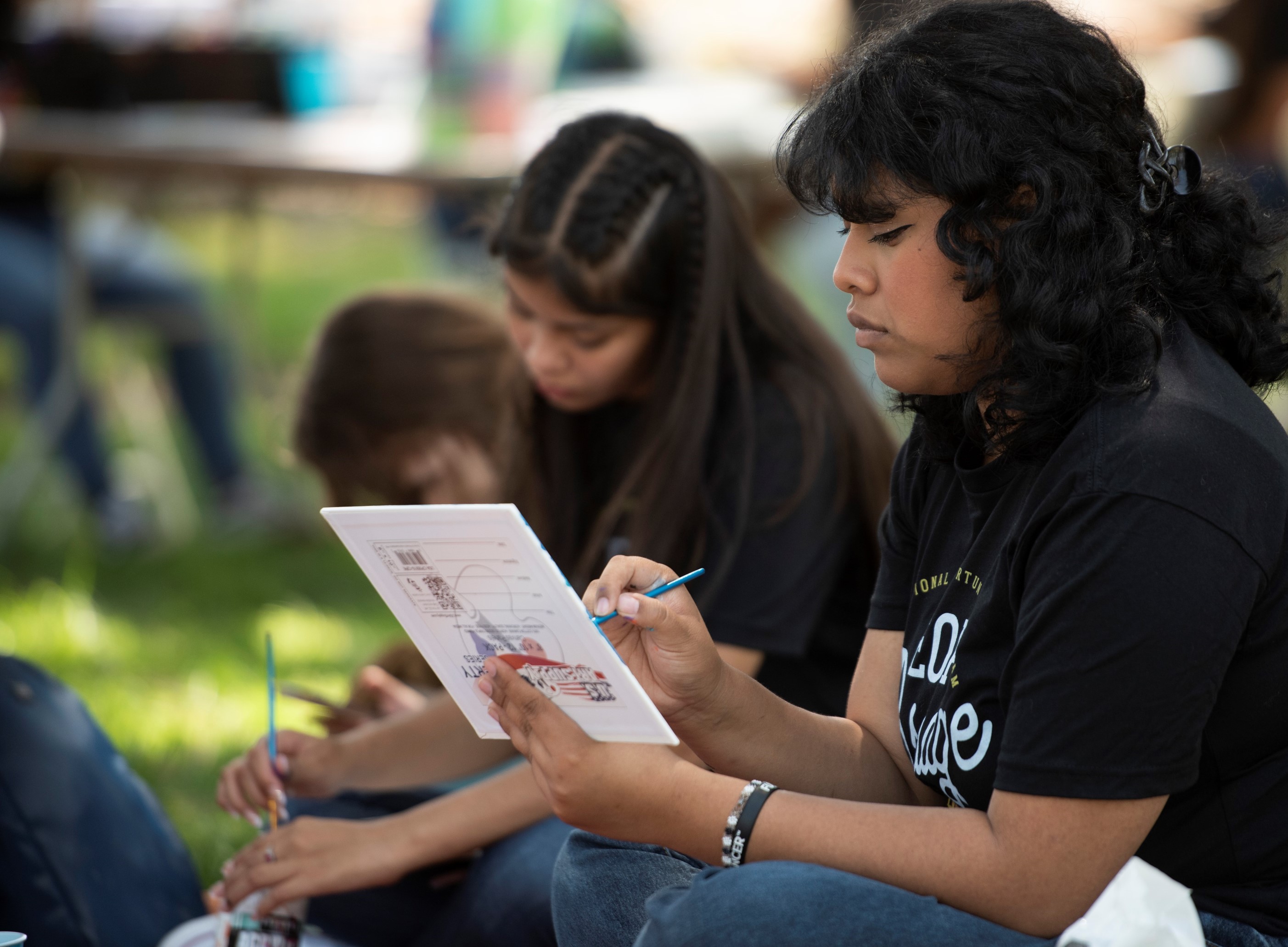 Students at California State University Dominguez Hills